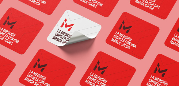 Diseño de identidad visual corporativa para Instrumentación y Metrología SAS, proyecto de branding desarrollado por Steven Vargas